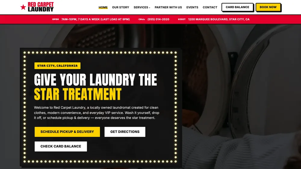 Red Carpet Laundry, a JavaDog project